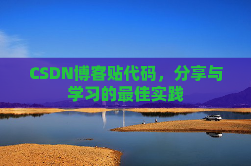 CSDN博客贴代码，分享与学习的最佳实践