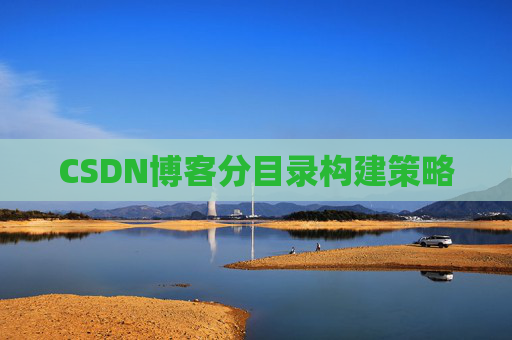 CSDN博客分目录构建策略